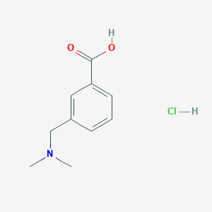 molecular formula C10H14ClNO2 B3155425 3-[(Dimethylamino)methyl]benzoic acid hydrochloride CAS No. 79965-34-7