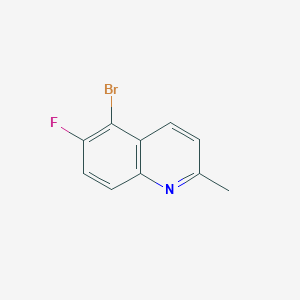 5-Bromo-6-fluoro-2-methylquinoline