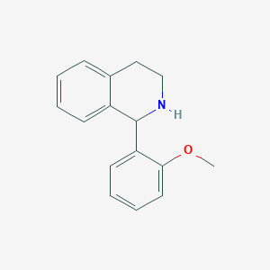 molecular formula C16H17NO B3155593 1-(2-Methoxyphenyl)-1,2,3,4-tetrahydroisoquinoline CAS No. 804430-58-8