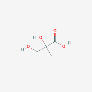 molecular formula C4H8O4 B031557 2,3-二羟基-2-甲基丙酸 CAS No. 21620-60-0