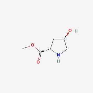 molecular formula C6H11NO3 B3155766 methyl (2S,4S)-4-hydroxypyrrolidine-2-carboxylate CAS No. 81102-38-7