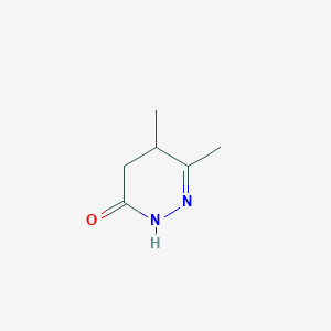 molecular formula C6H10N2O B3155798 5,6-dimethyl-4,5-dihydro-2H-pyridazin-3-one CAS No. 811860-95-4