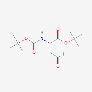 (S)-tert-butyl 2-((tert-butoxycarbonyl)amino)-4-oxobutanoate