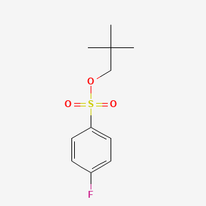 molecular formula C11H15FO3S B3155927 2,2-二甲基丙基 4-氟苯磺酸酯 CAS No. 81390-32-1