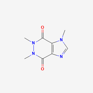 1,5,6-trimethyl-1H,4H,5H,6H,7H-imidazo[4,5-d]pyridazine-4,7-dione