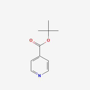 molecular formula C10H13NO2 B3156047 tert-Butyl isonicotinate CAS No. 81660-73-3