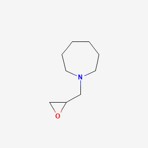 molecular formula C9H17NO B3156048 1-(Oxiran-2-ylmethyl)azepane CAS No. 81676-13-3