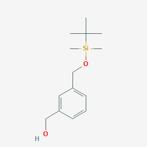 molecular formula C14H24O2Si B3156091 (3-((Tert-butyldimethylsilyloxy)methyl)phenyl)methanol CAS No. 81805-53-0