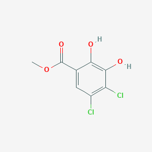 molecular formula C8H6Cl2O4 B3156129 Methyl 4,5-dichloro-2,3-dihydroxybenzoate CAS No. 819800-61-8