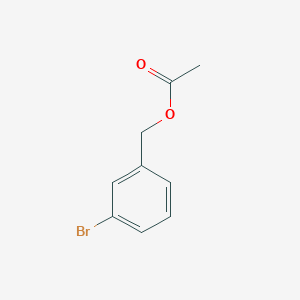 molecular formula C9H9BrO2 B3156167 (3-Bromophenyl)methyl acetate CAS No. 82101-11-9