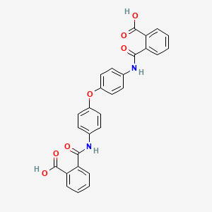 2-[[4-[4-[(2-Carboxybenzoyl)amino]phenoxy]phenyl]carbamoyl]benzoic acid