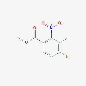 Methyl 4-bromo-3-methyl-2-nitrobenzoate
