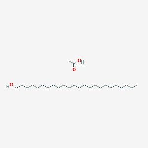 molecular formula C26H54O3 B3156192 Acetic acid--tetracosan-1-ol (1/1) CAS No. 822-29-7