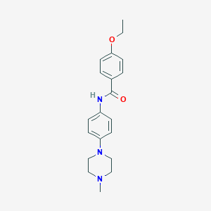 4-ethoxy-N-[4-(4-methylpiperazin-1-yl)phenyl]benzamide