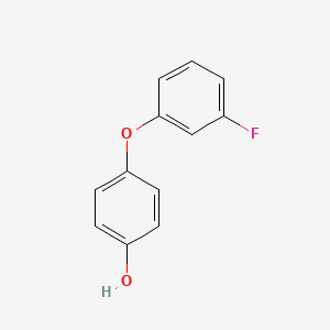 molecular formula C12H9FO2 B3156330 4-(3-Fluorophenoxy)phenol CAS No. 82720-78-3
