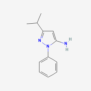3-Isopropyl-1-phenyl-1H-pyrazol-5-amine