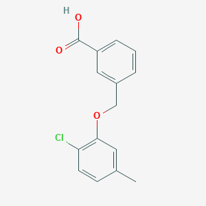 3-[(2-Chloro-5-methylphenoxy)methyl]benzoic acid