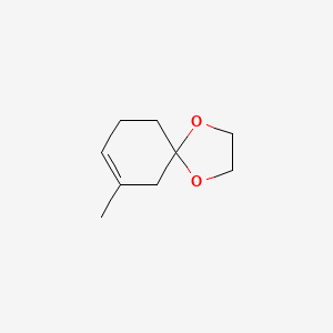 molecular formula C9H14O2 B3156664 7-甲基-1,4-二氧杂螺[4.5]癸-7-烯 CAS No. 83313-55-7