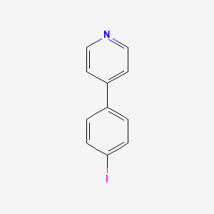molecular formula C11H8IN B3156719 4-(4-Iodophenyl)pyridine CAS No. 83420-59-1