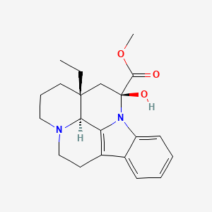 molecular formula C21H26N2O3 B3156738 16-表长春胺 CAS No. 83508-82-1