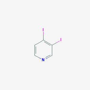 molecular formula C5H3I2N B3156790 3,4-二碘吡啶 CAS No. 83674-72-0