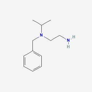 molecular formula C12H20N2 B3157041 N-Benzyl-N-isopropylethane-1,2-diamine CAS No. 84478-09-1