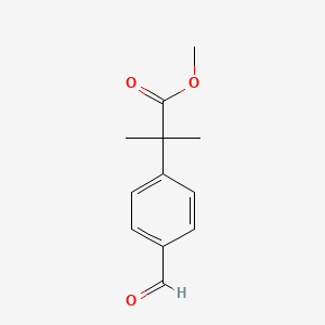 molecular formula C12H14O3 B3157077 2-(4-甲酰苯基)-2-甲基丙酸甲酯 CAS No. 84542-11-0