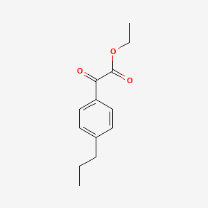 Ethyl 4-n-propylbenzoylformate