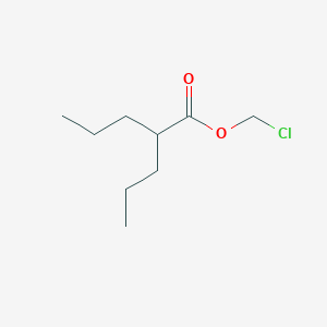 molecular formula C9H17ClO2 B3157150 Chloromethyl valproate CAS No. 84629-50-5