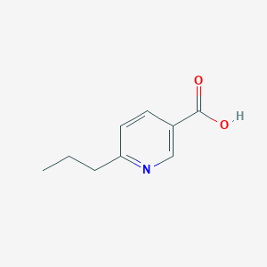molecular formula C9H11NO2 B3157173 6-Propylnicotinic acid CAS No. 847046-96-2