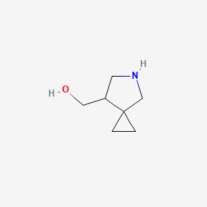 molecular formula C7H13NO B3157354 {5-Azaspiro[2.4]heptan-7-yl}methanol CAS No. 848616-44-4