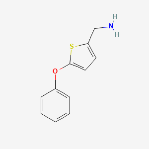 2-Thiophenemethanamine, 5-phenoxy-