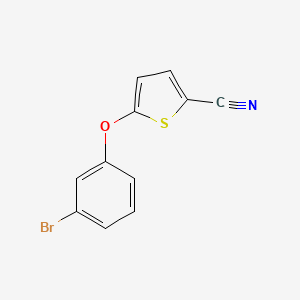 5-(3-Bromophenoxy)-thiophene-2-carbonitrile