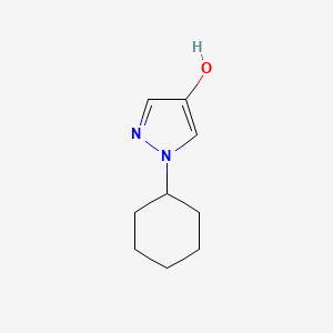 B3157522 1-cyclohexyl-1H-pyrazol-4-ol CAS No. 84996-35-0