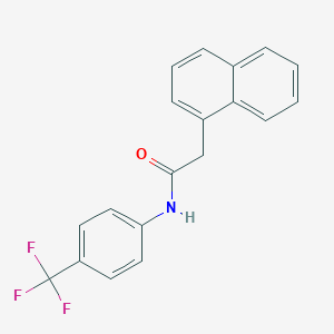 2-(1-naphthyl)-N-[4-(trifluoromethyl)phenyl]acetamide