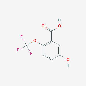 5-Hydroxy-2-(trifluoromethoxy)benzoic acid