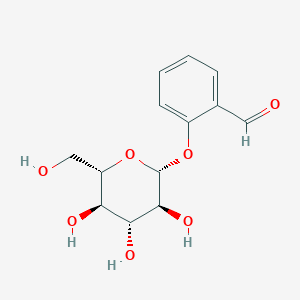 molecular formula C₁₃H₁₆O₇ B031578 螺旋醇 CAS No. 80154-34-3