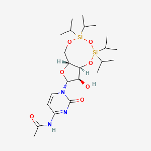 molecular formula C23H41N3O7Si2 B3157867 3',5'-TIPS-N-Ac-Cytidine CAS No. 85335-73-5