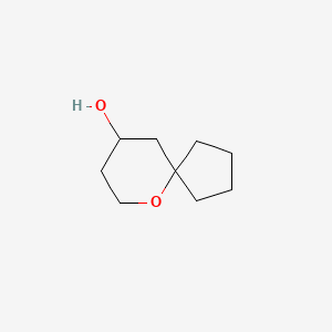 molecular formula C9H16O2 B3158087 6-Oxaspiro[4.5]decan-9-OL CAS No. 855398-58-2