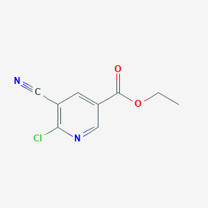 Ethyl 6-chloro-5-cyanonicotinate