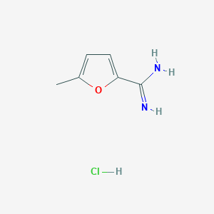 5-Methyl-2-furancarboximidamide hydrochloride
