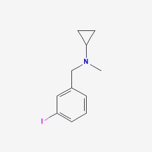 Cyclopropyl-(3-iodo-benzyl)-methyl-amine