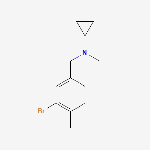 Benzenemethanamine, 3-bromo-N-cyclopropyl-N,4-dimethyl-