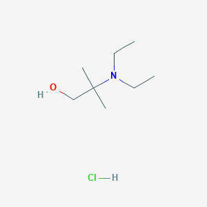 2-(Diethylamino)-2-methylpropan-1-ol hydrochloride