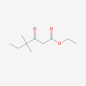 molecular formula C10H18O3 B3158430 Ethyl 4,4-dimethyl-3-oxohexanoate CAS No. 857781-05-6