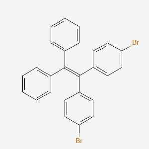 molecular formula C26H18Br2 B3158612 4,4'-(2,2-Diphenylethene-1,1-diyl)bis(bromobenzene) CAS No. 859315-37-0