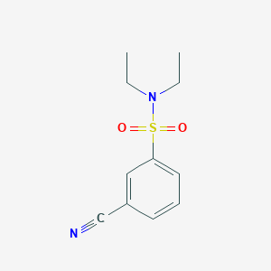 molecular formula C11H14N2O2S B3158709 3-cyano-N,N-diethylbenzenesulfonamide CAS No. 860515-67-9
