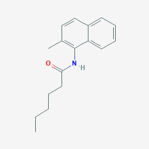 N-(2-methylnaphthalen-1-yl)hexanamide