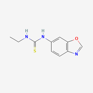 N-(1,3-benzoxazol-6-yl)-N'-ethylthiourea