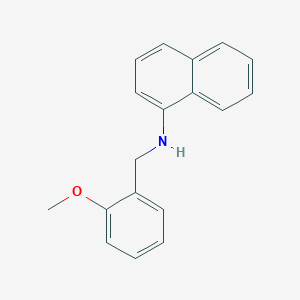 molecular formula C18H17NO B3159322 N-(2-Methoxybenzyl)-1-naphthalenamine CAS No. 861225-65-2